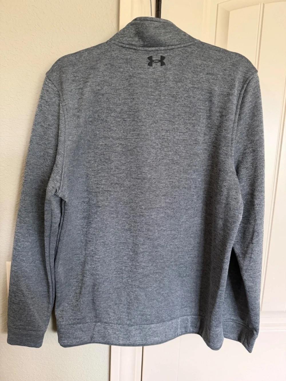 Under Armour Golf Men’s Medium ColdGear Gray 1/4 Zip Pullover